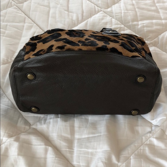 J.Crew Collection Calf Hair Leopard Purse Bag - Picture 2 of 3